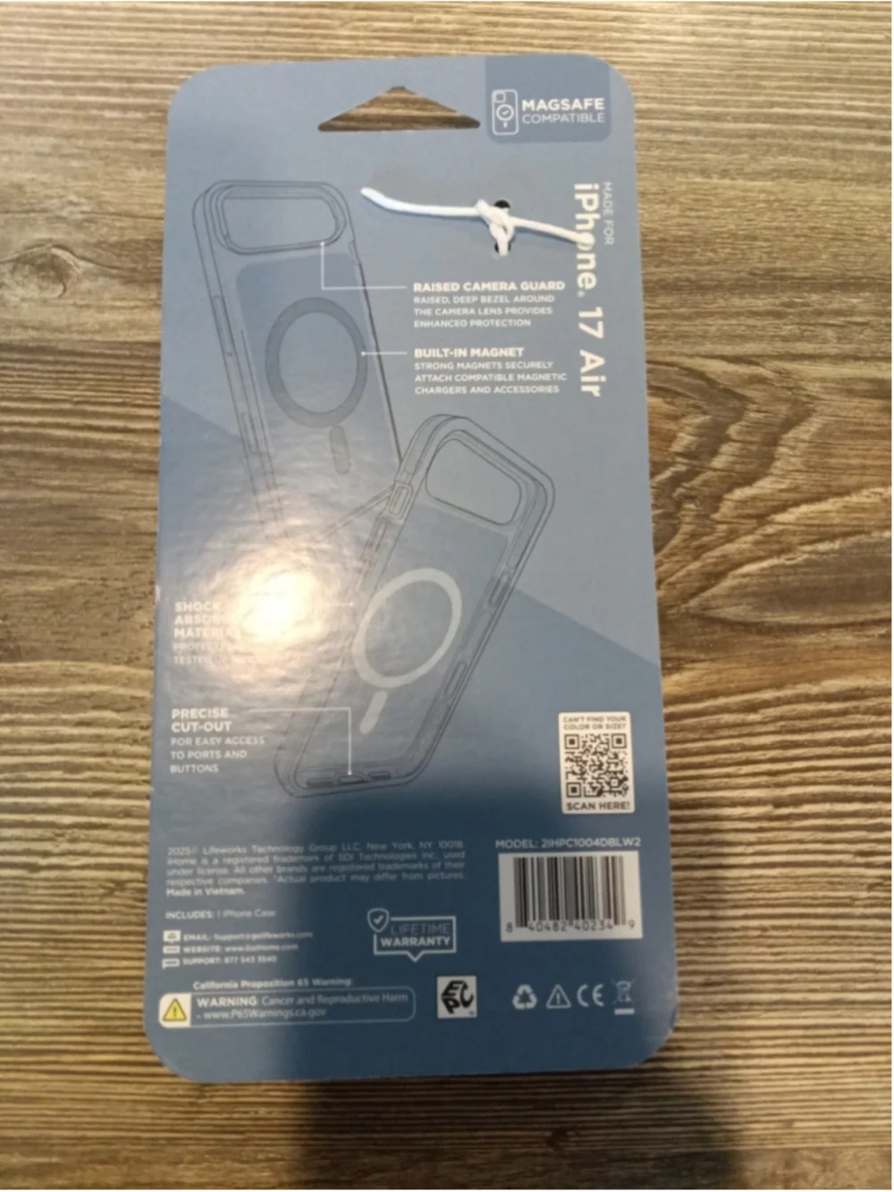 iPhone 17 Air Case MagSafe - Velocase Glossy Teal. New.